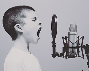 singing